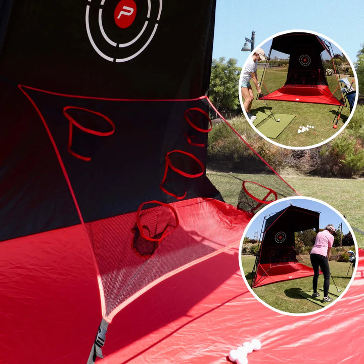Pure2Improve Half Dome XL Instant Golf Net