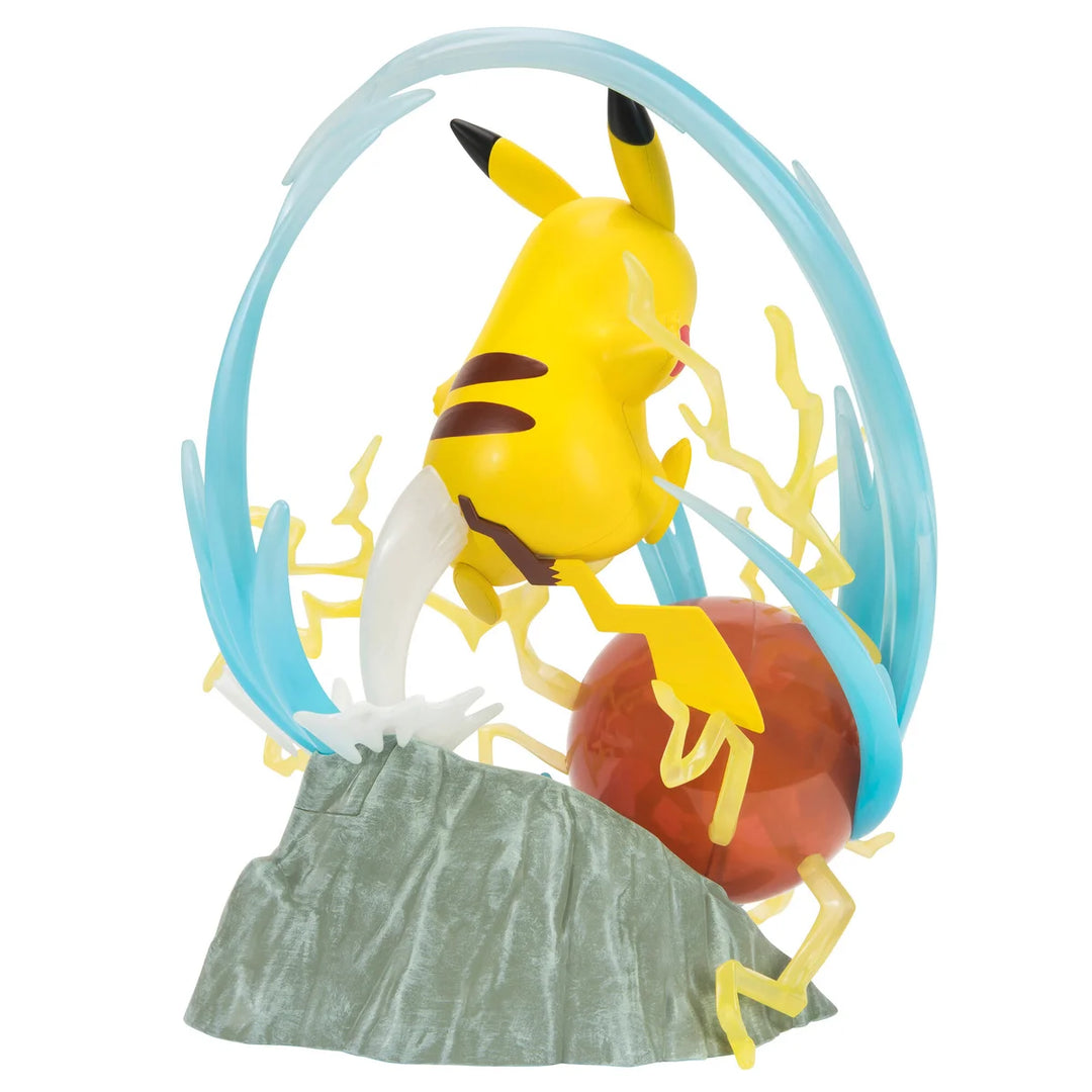 Pokémon - Statue de collection de luxe Pikachu de 33 cm