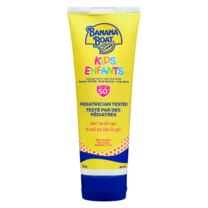 Banana Boat - Kids Sunscreen Lotion SPF 50, 3 x 240 ml