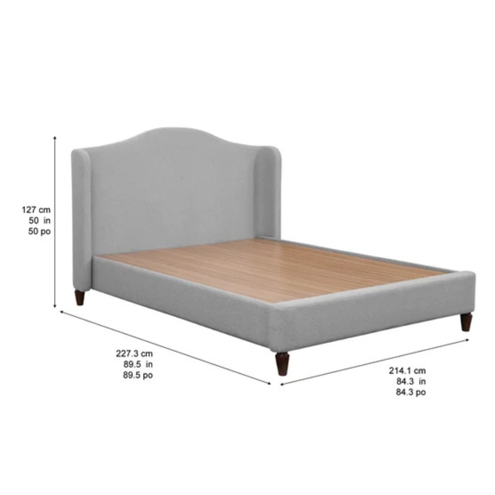 Ella Kate – Bed covered in fabric