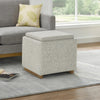Thomasville - Fabric Storage Ottoman