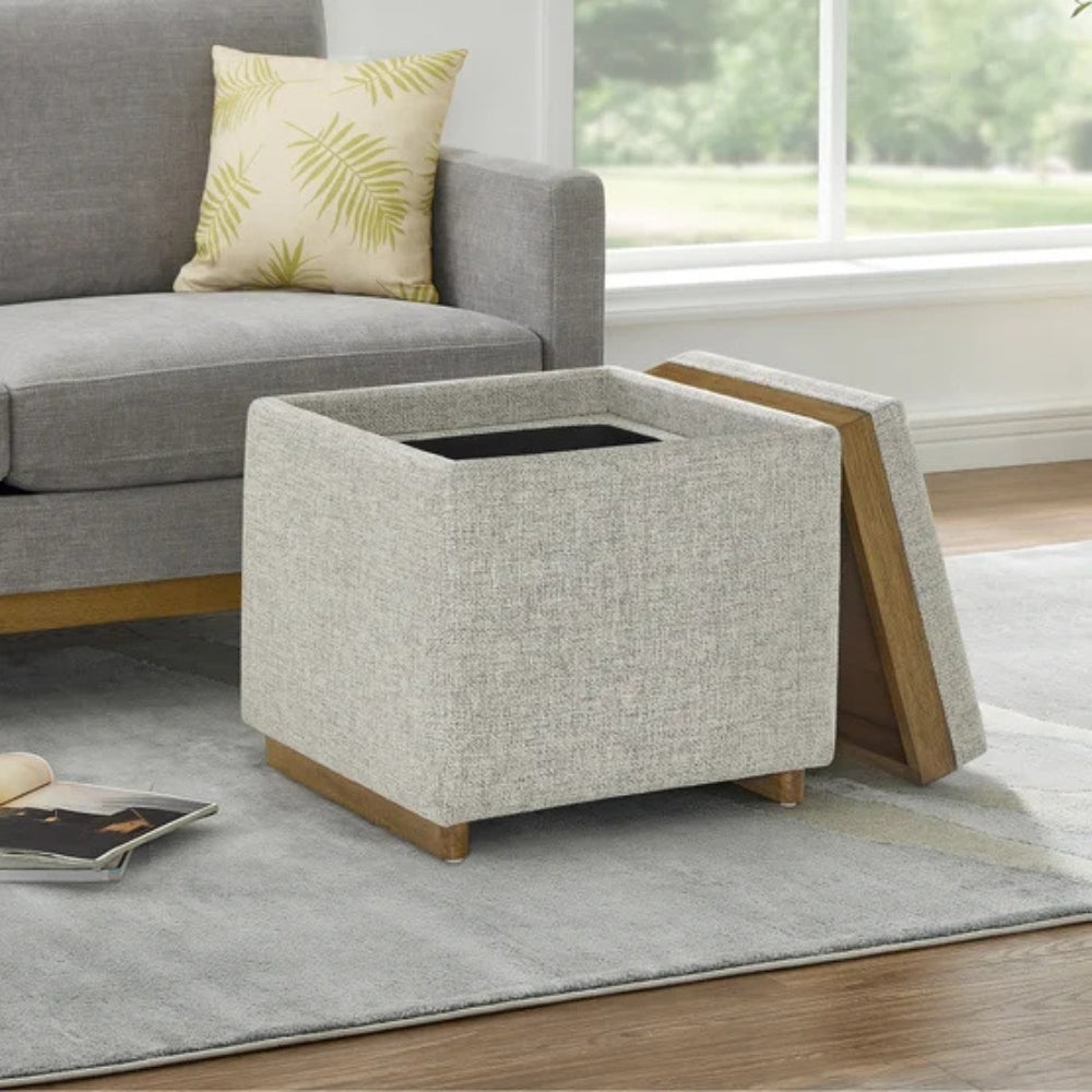 Thomasville - Fabric Storage Ottoman
