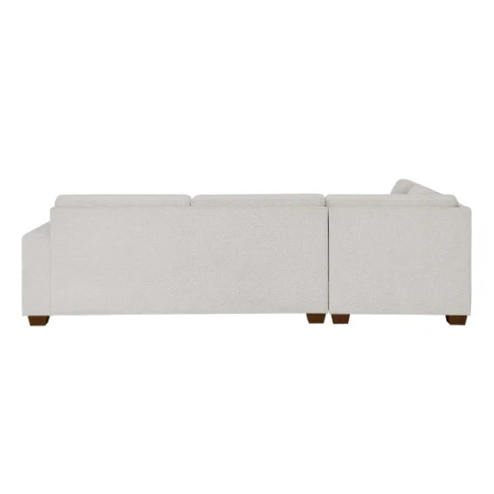 Thomasville Miles - Sectionnel en tissu 3 pièces avec pouf de rangement