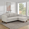Thomasville - Fabric sofa with ottoman