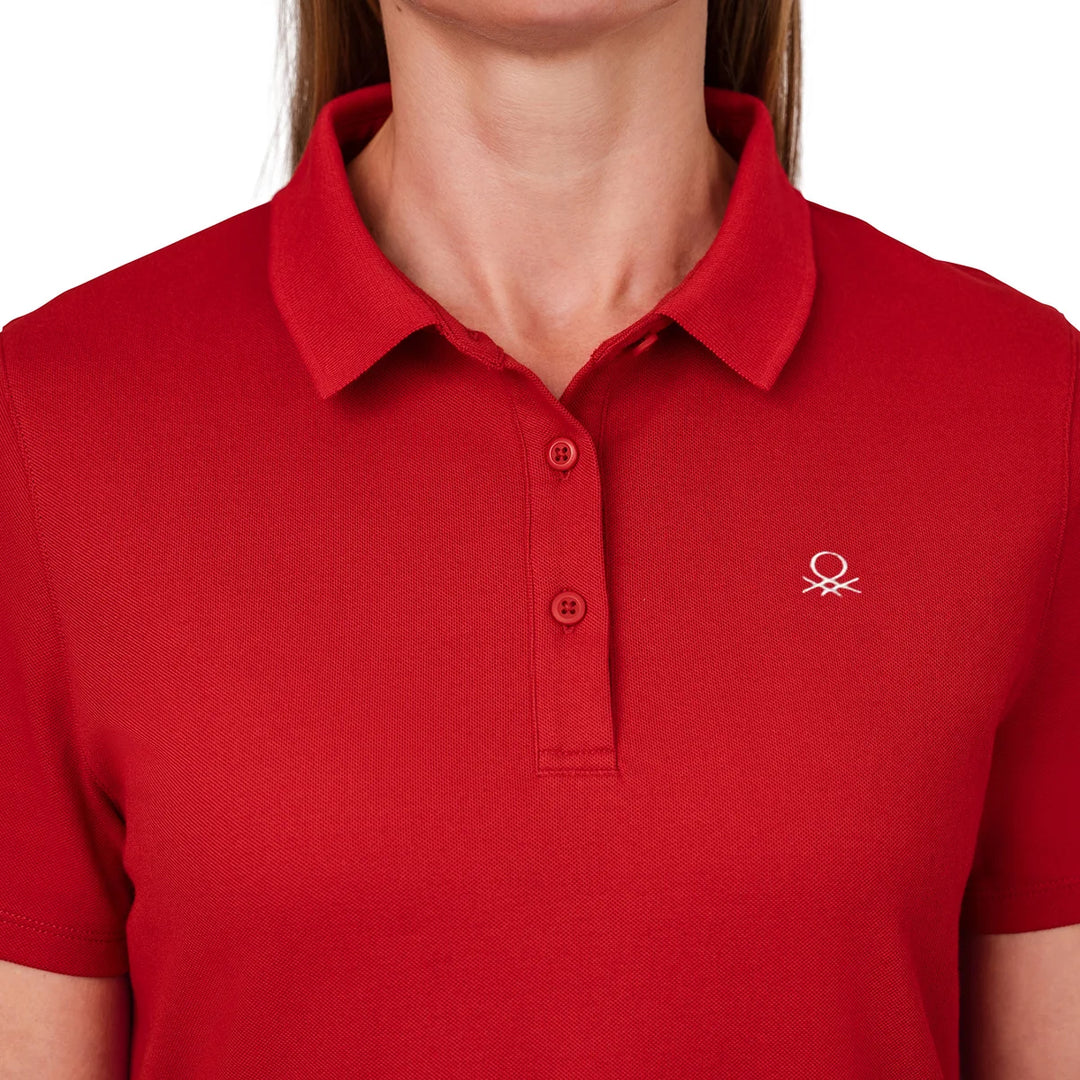 United Colors of Benetton – Robe-polo à manches courtes