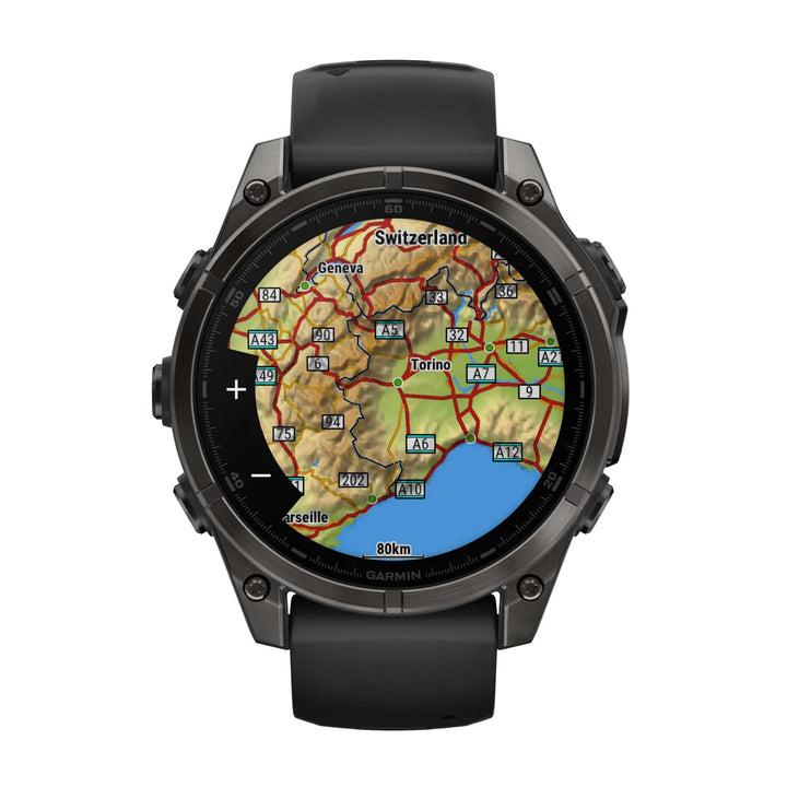 Garmin - Montre intelligente Fenix 8, Noir 51 mm