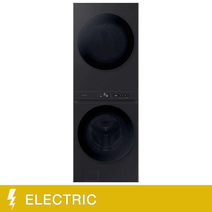 Samsung - Washer and Dryer Set with 5.3 cu. ft. Washer and 7.6 cu. ft. Dryer BESPOKE