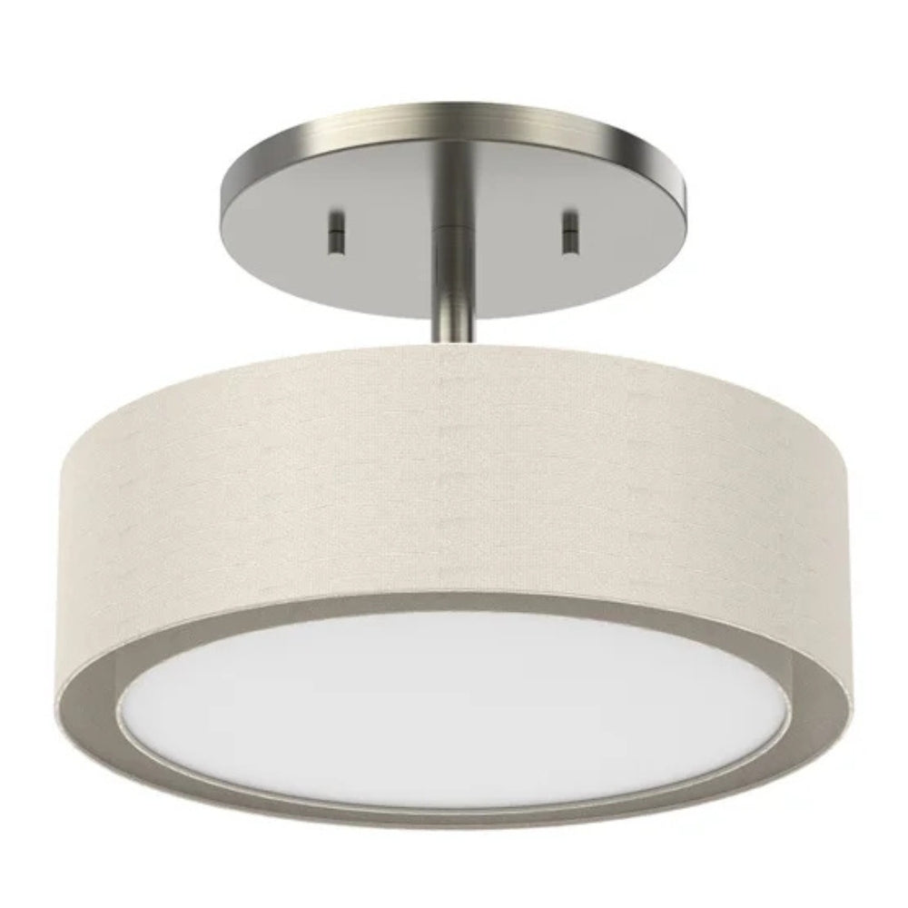 KODA - Plafonnier tambour en tissu