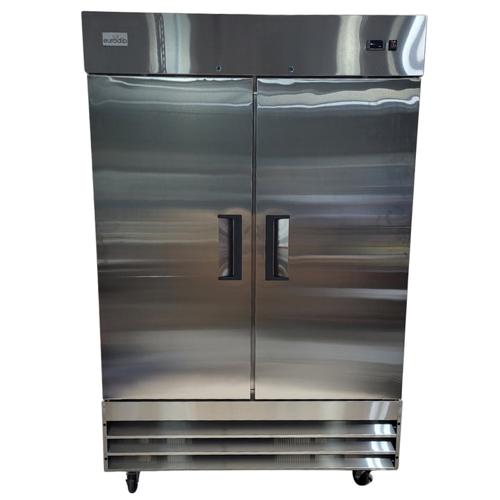 Eurodib – Solid Commercial Freezer with 2 Doors, 54 in and 47 cu ft