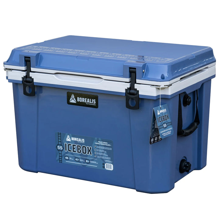 Borealis Outdoors - Glacière rigide Ice Box, 50 L (55 pintes)