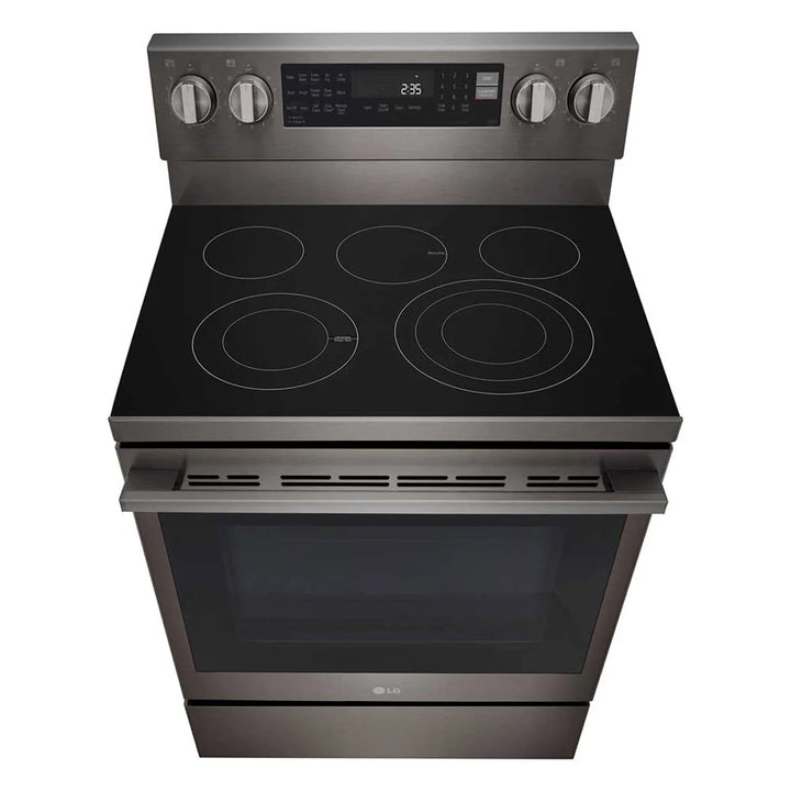 LG - Cuisinière électrique 30 po autonome avec système de cuisson sous vide