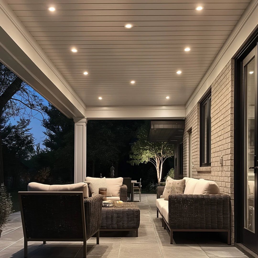 Globe Electric - Ensemble de 12 luminaires encastrés minces intégrés 3 CCT