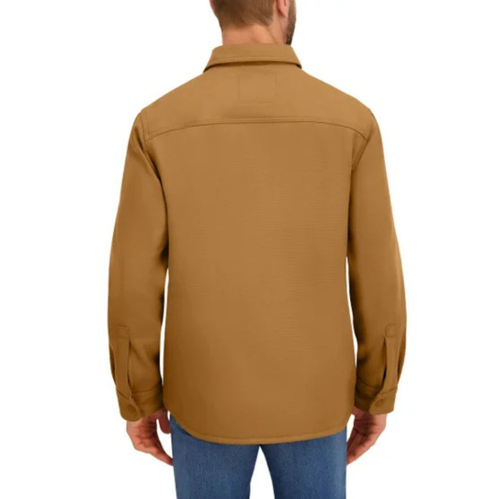 John Deere - Veste chemise en toile molletonnée