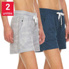 Pacific Trail – Pantalon court douillet, paquet de 2