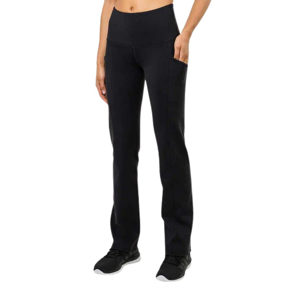 Tuff Athletics Women's Long Yoga Pants (Straight Fit)