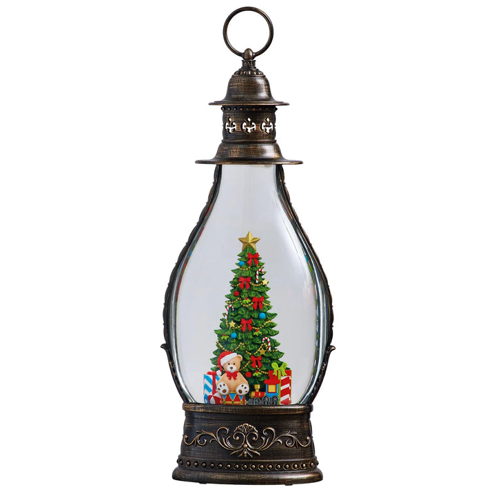Nature's Mark Holiday Lantern with LED Light - Bear