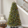 Arbre de Noël artificiel tremble pré-éclairé de 6,5 pi, 1 500 micro-lumières DEL