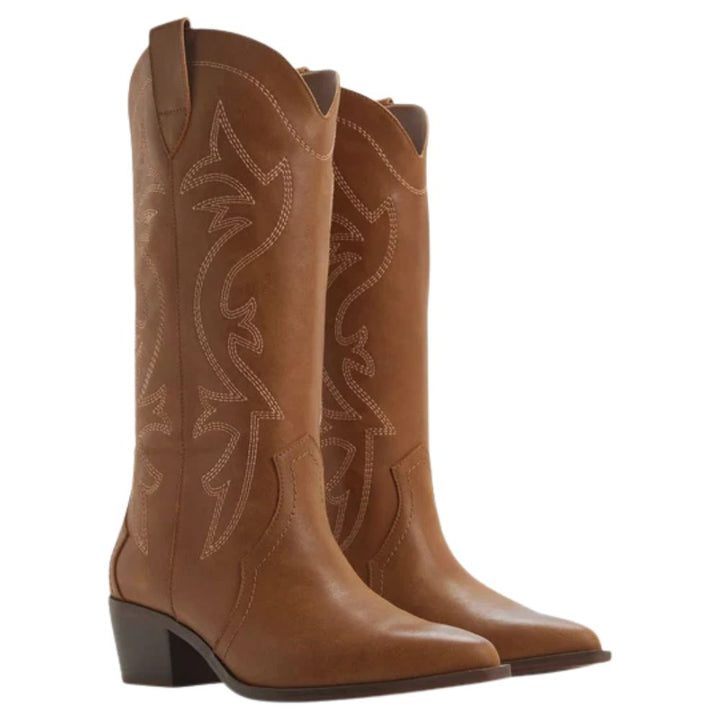 ALDO - Leather Western Boots