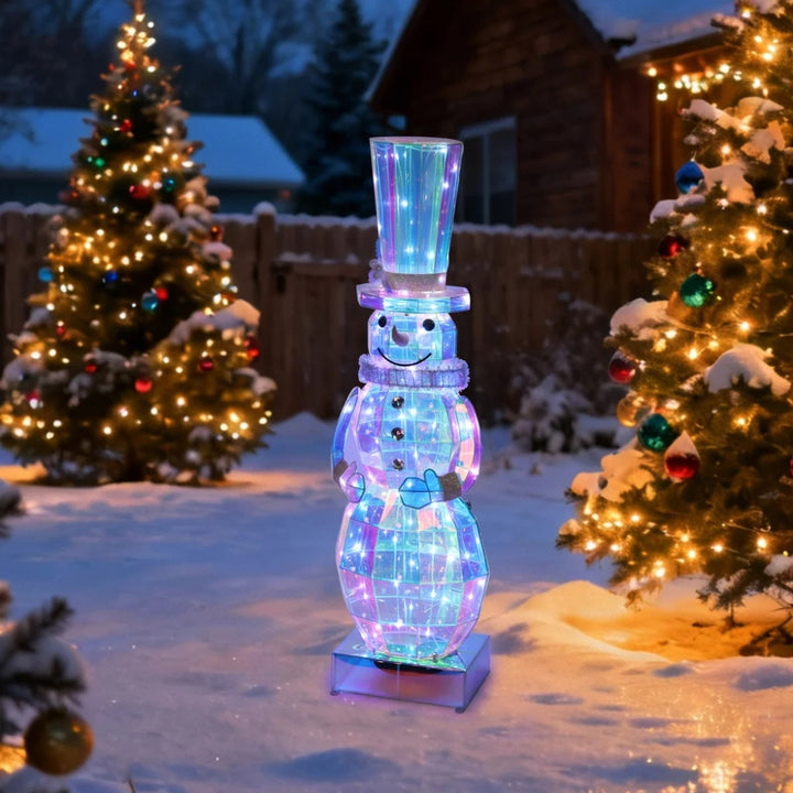 Décorations de Noël prismatiques