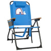 NHL - Chaise pliante avec accoudoirs en bois 4 positions