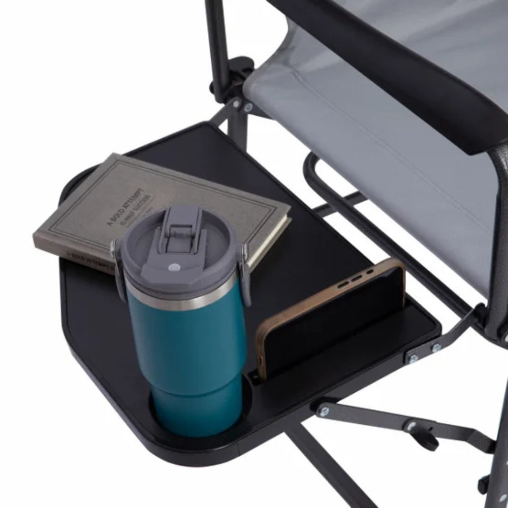 KingCamp - Quick-fold director's chair with oversized seat