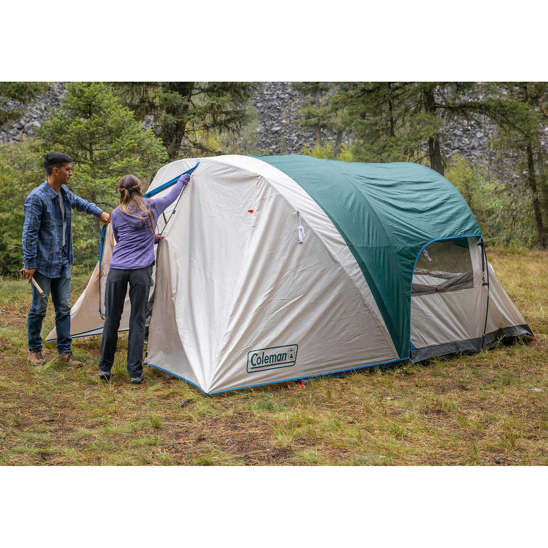 Coleman - Tente de camping cabine pour 4 personnes avec moustiquaire