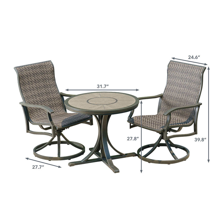 Murray - 3 Piece Bistro Set