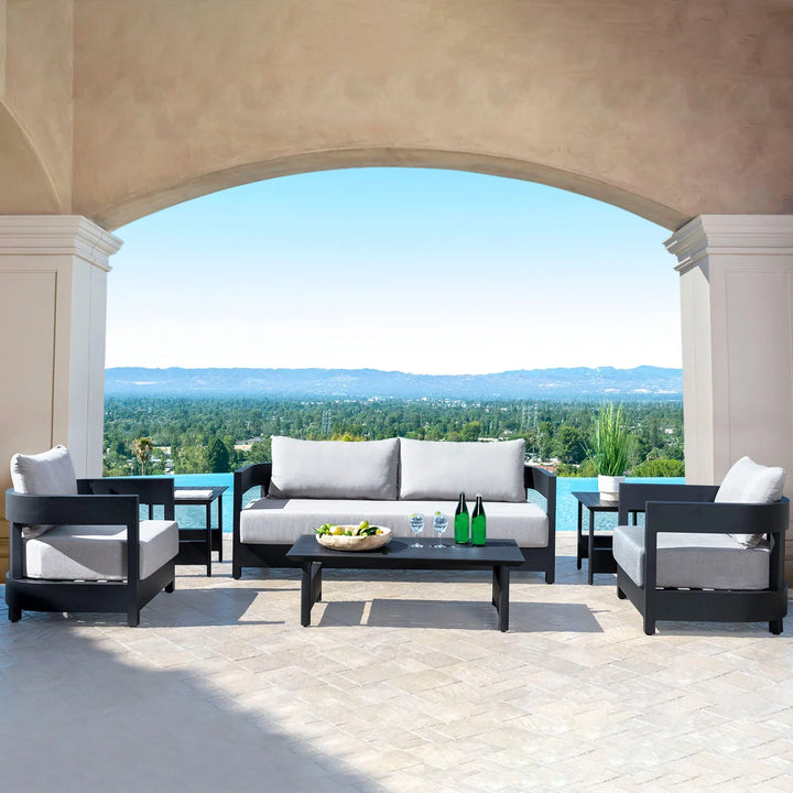 Abbyson Living 6-Piece Outdoor Seating Set