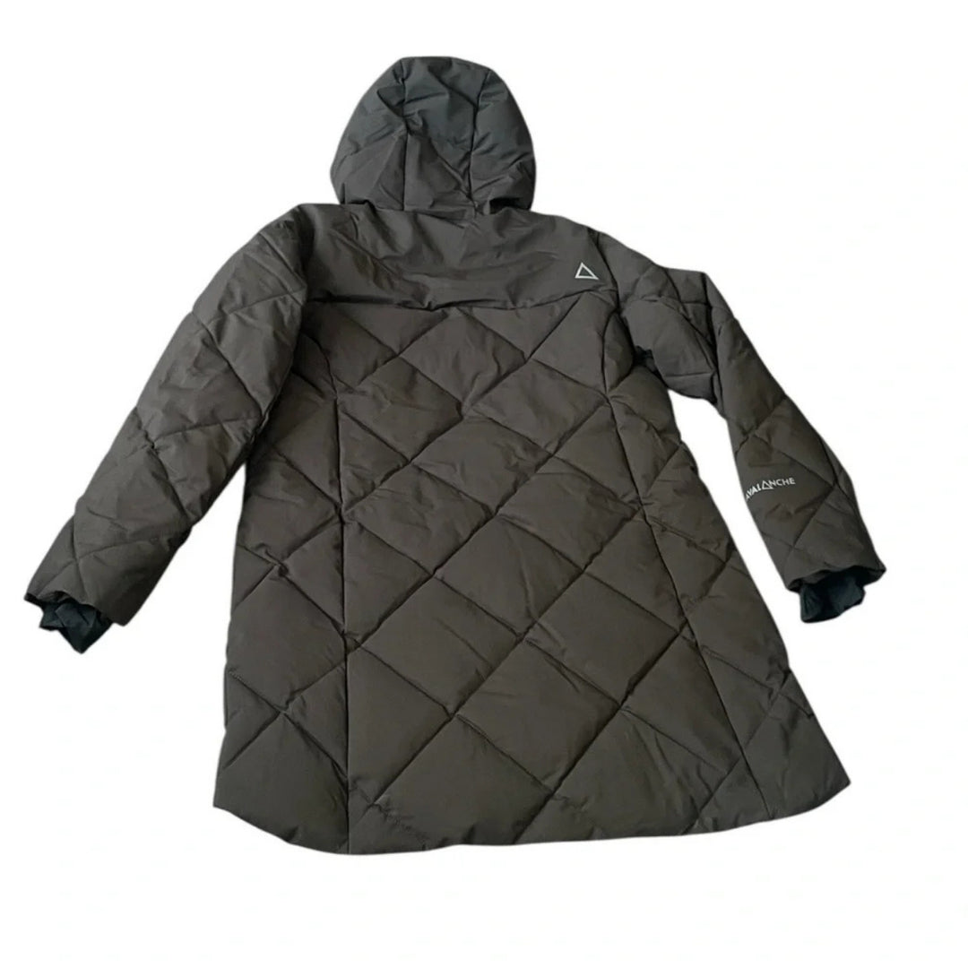 Avalanche - Manteau long matelassé avec capuche