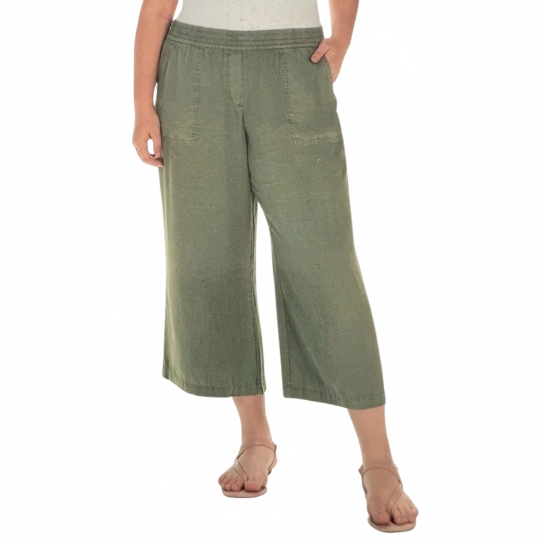 Hilary Radley – Wide-leg cropped pants