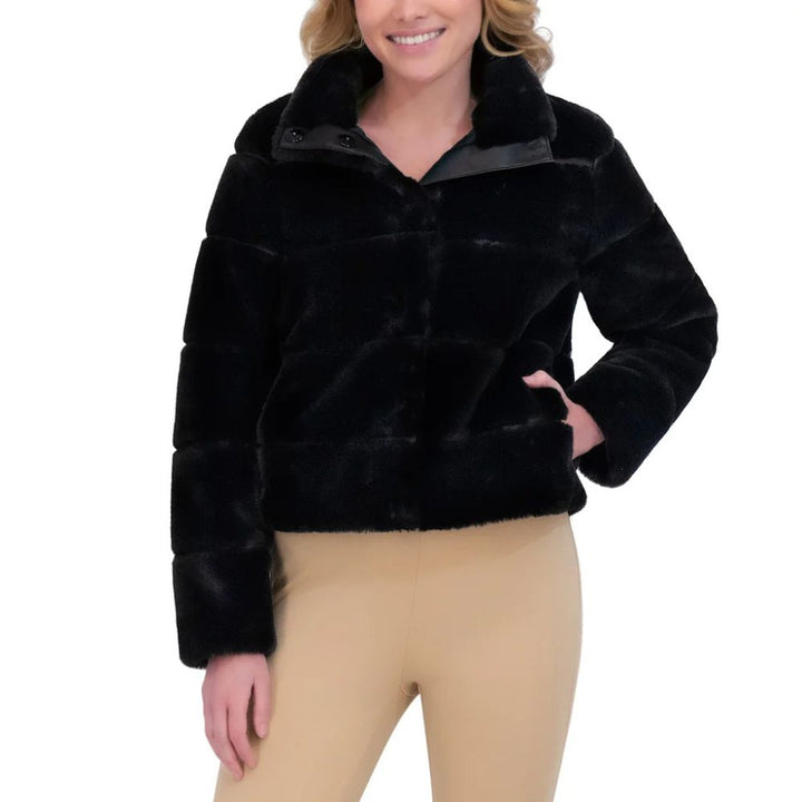 Karl Lagerfeld - Manteau en fausse fourrure