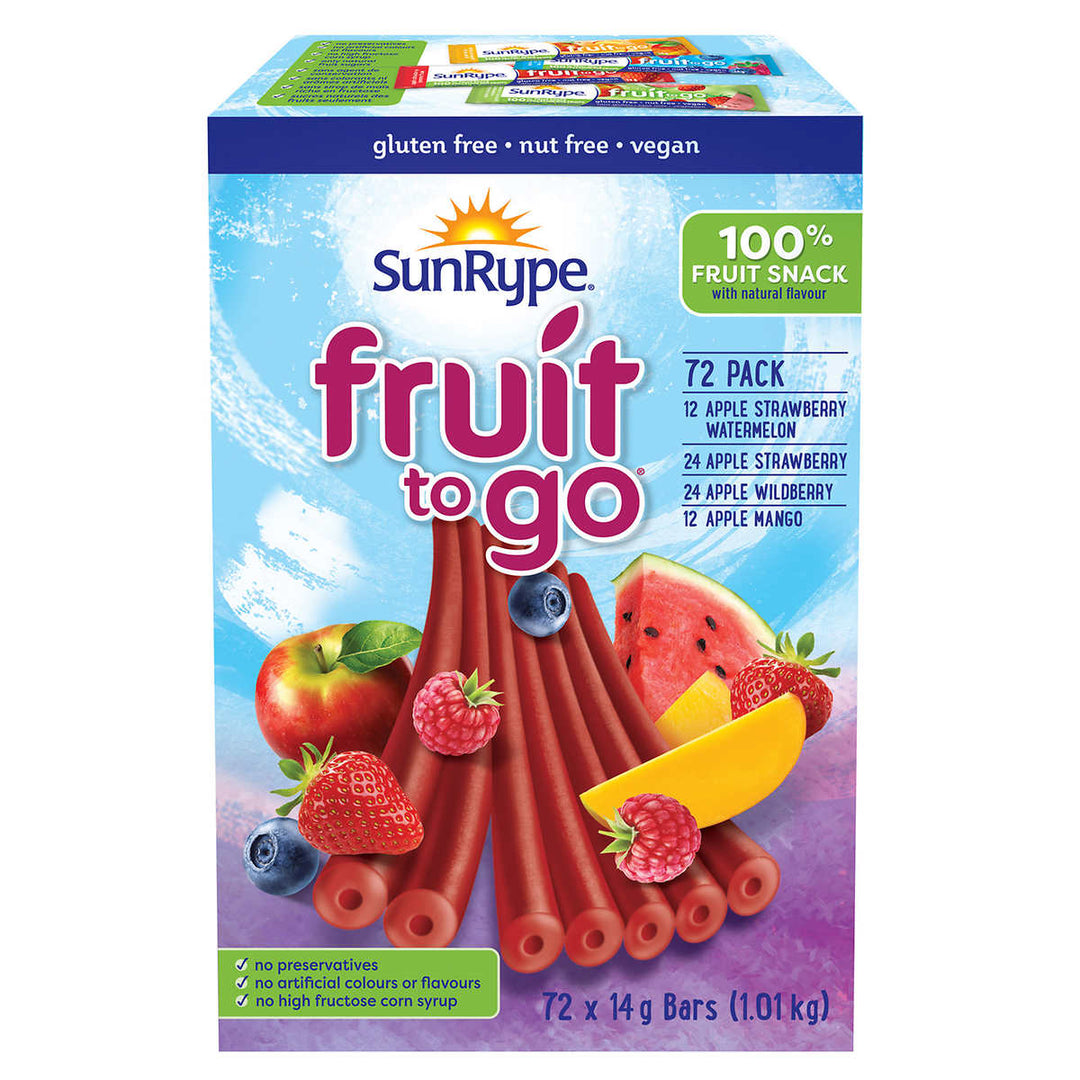 SunRype - Fruit Snacks, 72 × 14 g