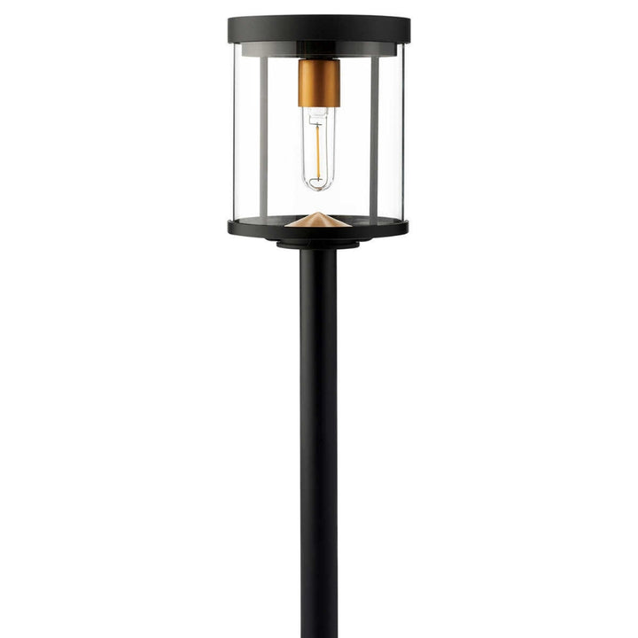 Naturally Solar - Ensemble de 4 luminaires solaires de style rétro pour parterre à DEL