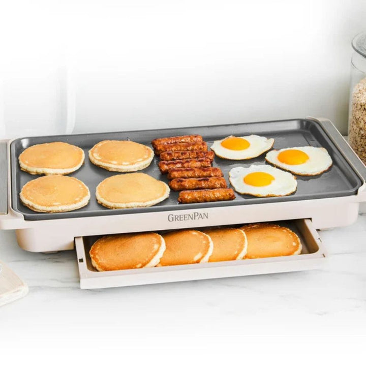 GreenPan Advanced Griddle with Warming Tray