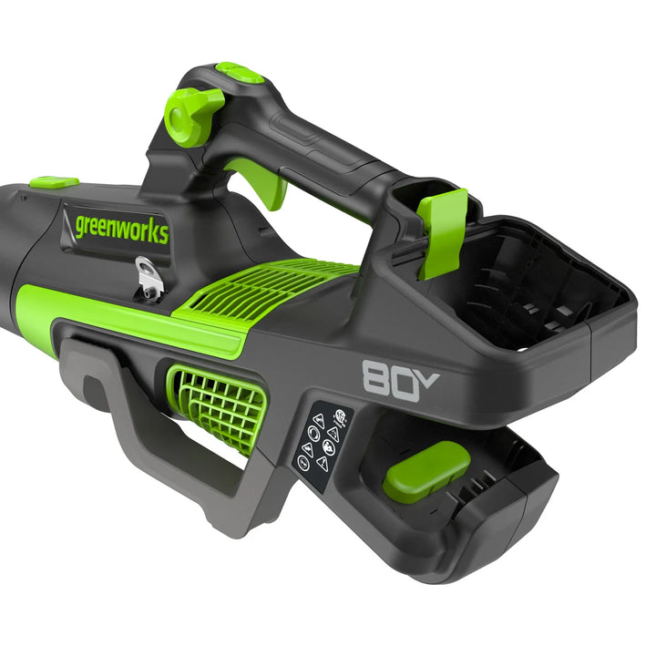 Greenworks - Souffleur à feuille 80 V, 800 CFM