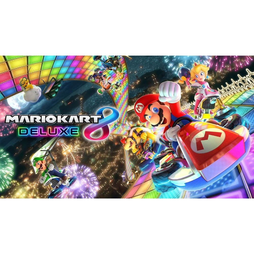 Nintendo Switch OLED Mario Kart 8 Deluxe Bundle