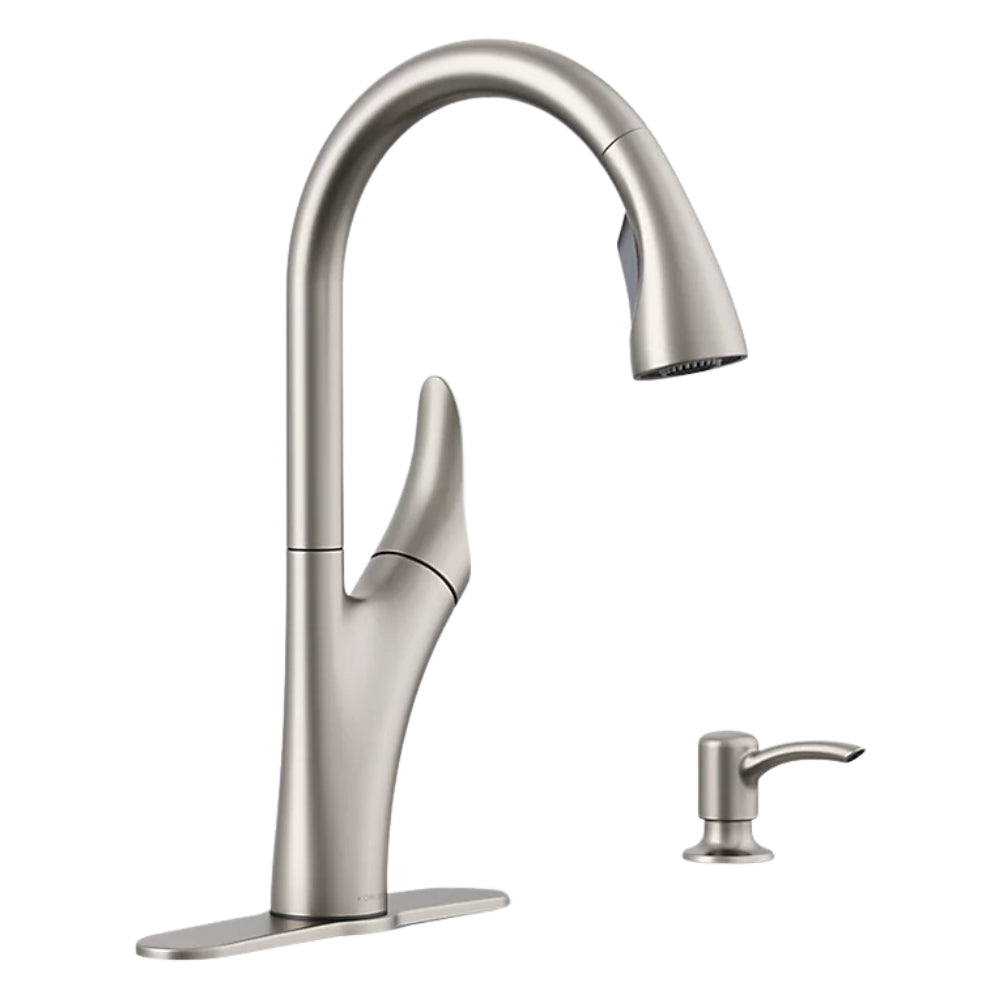 Kohler - Kitchen faucet with pull-out spray - K-R32323-SD-VS