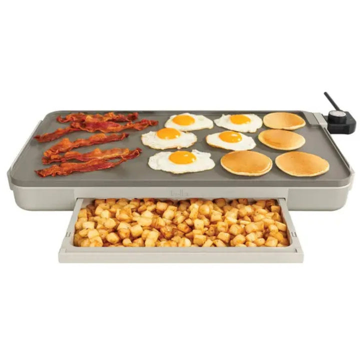 Bella - Grille en céramique avec plateau chauffant XL