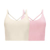 Lemon - Ribbed Yoga Bra, pack of 2
