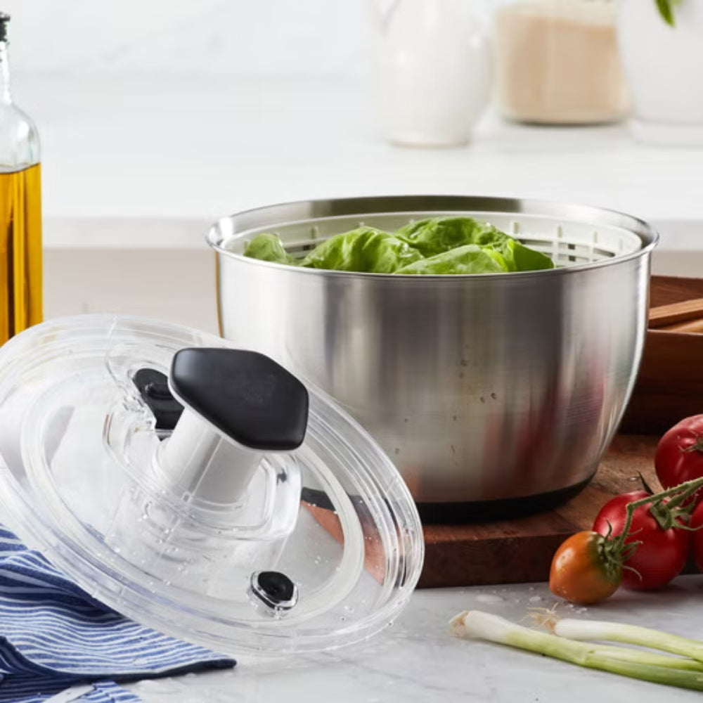 MIU - Stainless steel salad spinner