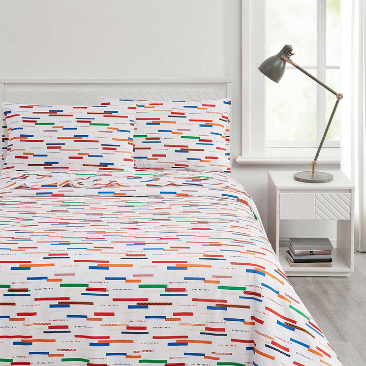 Crayola 4 Piece Microfiber Sheet Set