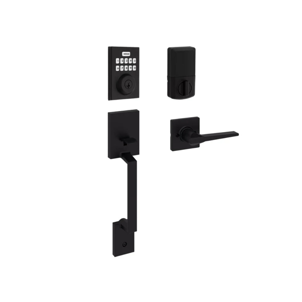 Weiser - Electric Entry Door Lock and Handle Set