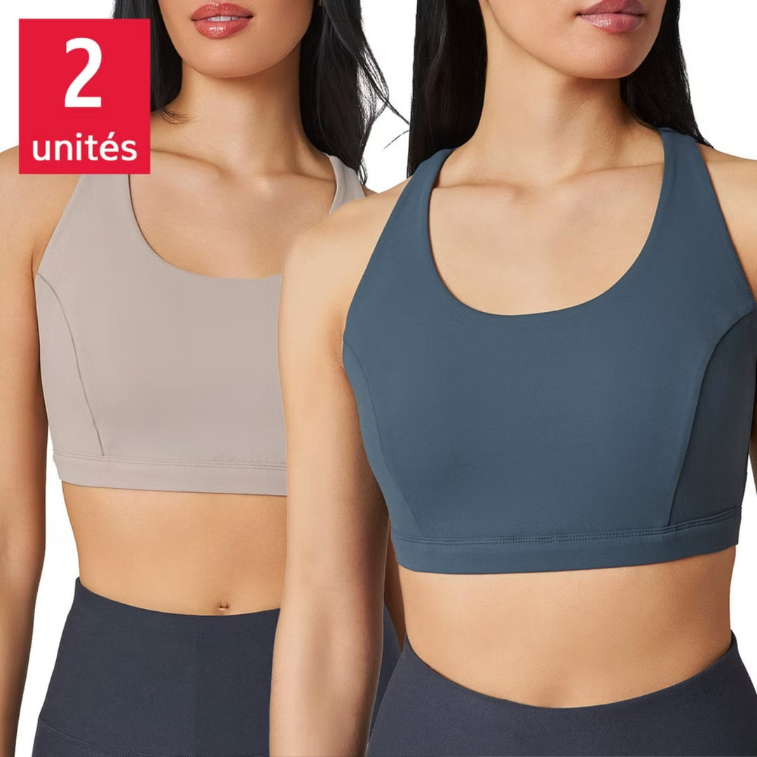 Mondetta - Mesh Back Sports Bra, Pack of 2