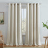 SUN+BLK 2-Piece Total Blackout Curtain Panel Set