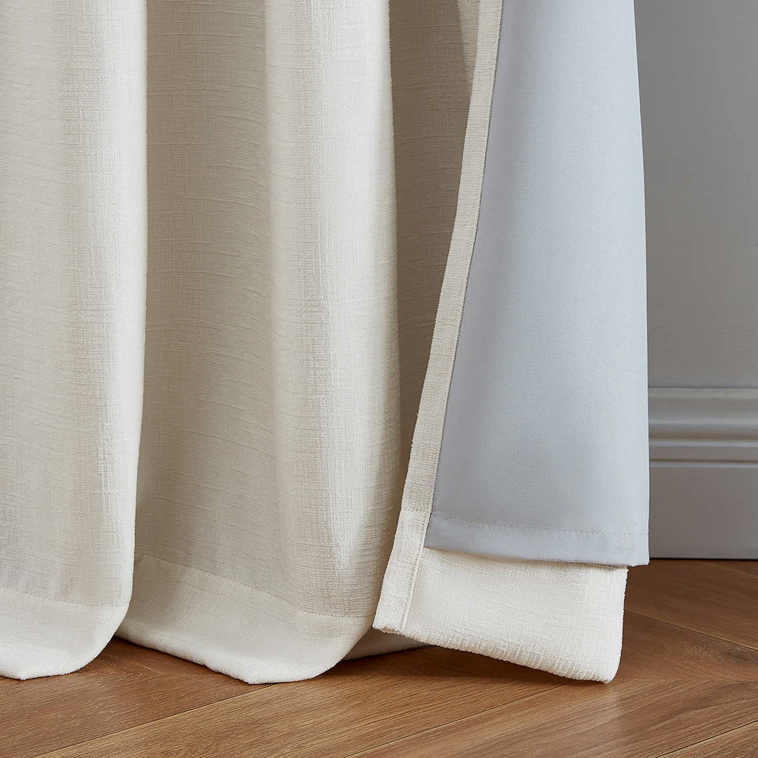 SUN+BLK Total Blackout Curtain Panels - 2-Pack