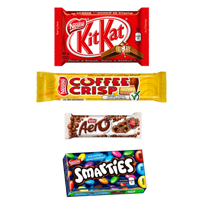 Nestlé - Barres assorties, paquet de 18