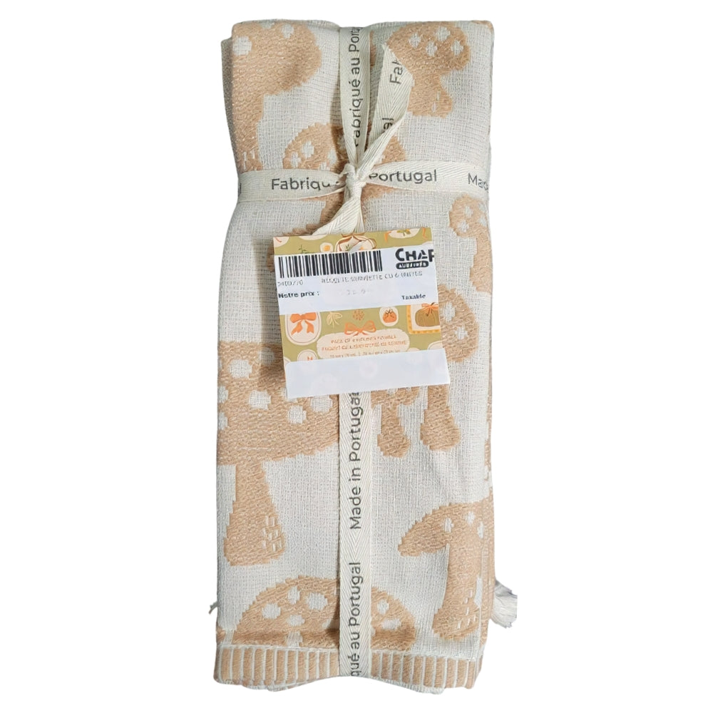 Made in Portugal - Serviette de cuisine, paquet de 6