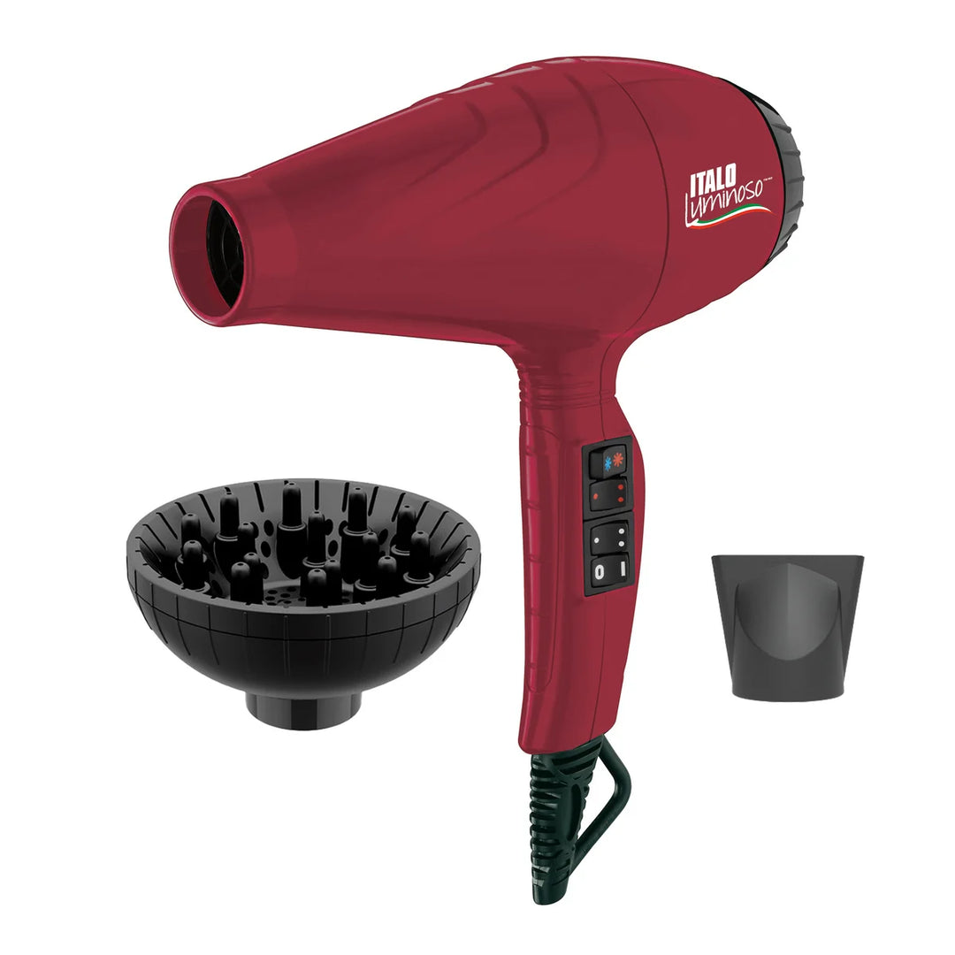 BaByliss PRO ITALO Luminoso Hair Dryer - Black
