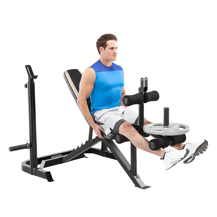 Marcy - Banc de musculation olympique, 2 pièces