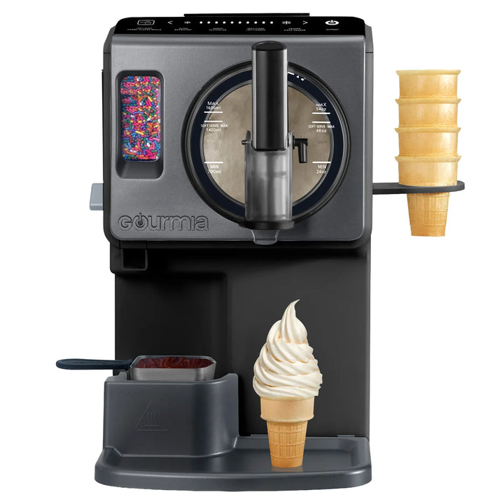 Gourmia - Automatic Ice Cream and Frozen Drink Maker, 2 L